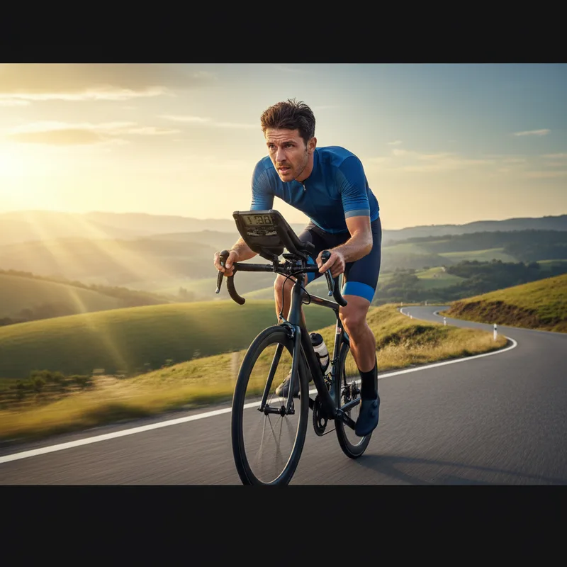 Entraînement fractionné à vélo : progresser rapidement